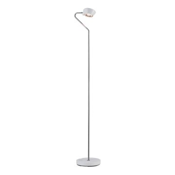 Paulmann 70920 - LED/7,5W Ρυθμιζόμενο επιδαπέδιο φωτιστικό RAMOS 230V λευκό/γυαλιστερό χρώμιο