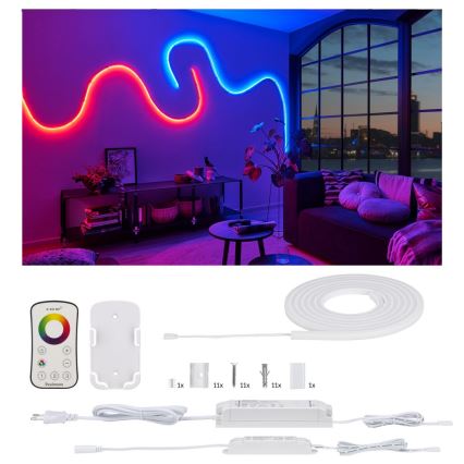 Paulmann 70966 - LED-RGB/27W IP67 Ταινία dimmable εξωτερικού χώρου FLOW 3m 230/24V