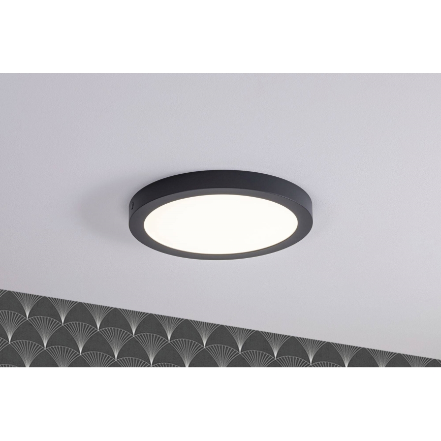 Paulmann 70988 - LED/22W Φωτιστικό οροφής ABIA 230V ανθρακί