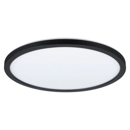 Paulmann 70998 - LED/16W Πλαφονιέρα οροφής ATRIA 230V 3000K διάμετρος 29,3 cm μαύρο