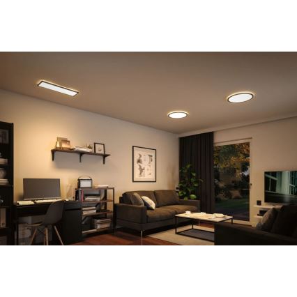 Paulmann 70999 - LED/22W Πάνελ dimming ATRIA 230V 3000K διάμετρος 42 cm μαύρο