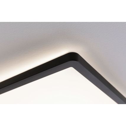 Paulmann 71002 - LED/22W Πάνελ dimming ATRIA 230V 3000K 42x42 cm μαύρο
