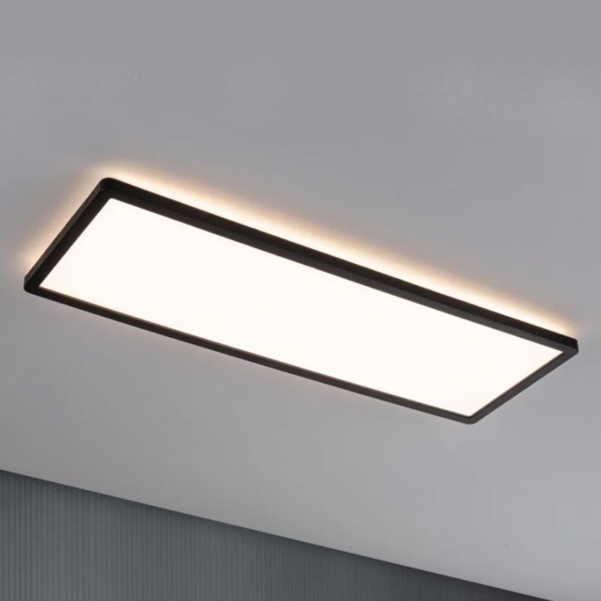 Paulmann 71003 - LED/22W Πάνελ dimming ATRIA 230V 3000K 20x58 cm μαύρο