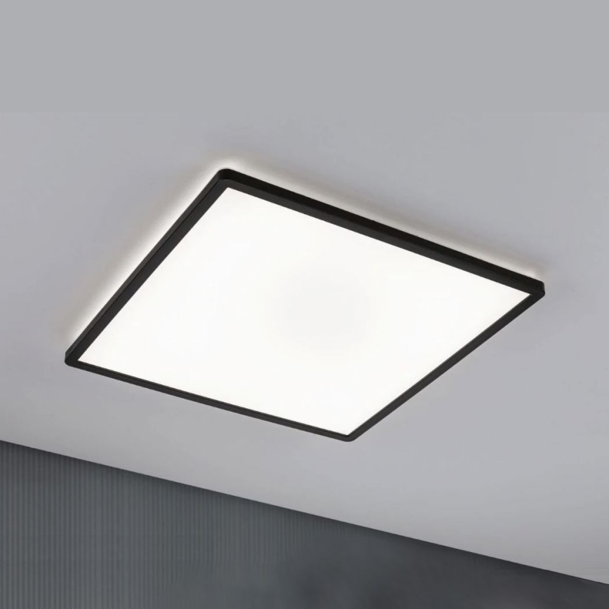 Paulmann 71016 - LED/22W Ρυθμιζόμενο πάνελ ATRIA 230V 4000K 42x42 εκ. μαύρο