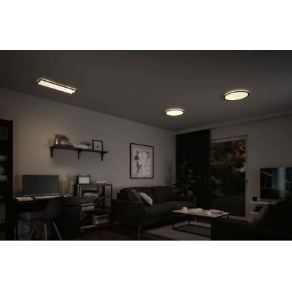 Paulmann 71016 - LED/22W Ρυθμιζόμενο πάνελ ATRIA 230V 4000K 42x42 εκ. μαύρο