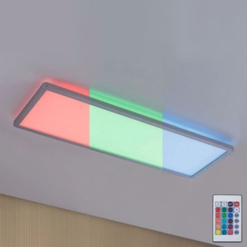 Paulmann 71020 - LED/20W RGBW Πάνελ dimming ATRIA 230V 4000K 20x58 cm + τηλεχειριστήριο
