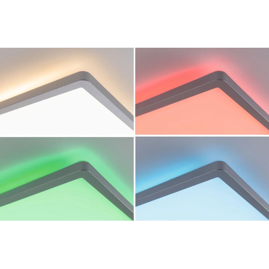 Paulmann 71020 - LED/20W RGBW Πάνελ dimming ATRIA 230V 4000K 20x58 cm + τηλεχειριστήριο