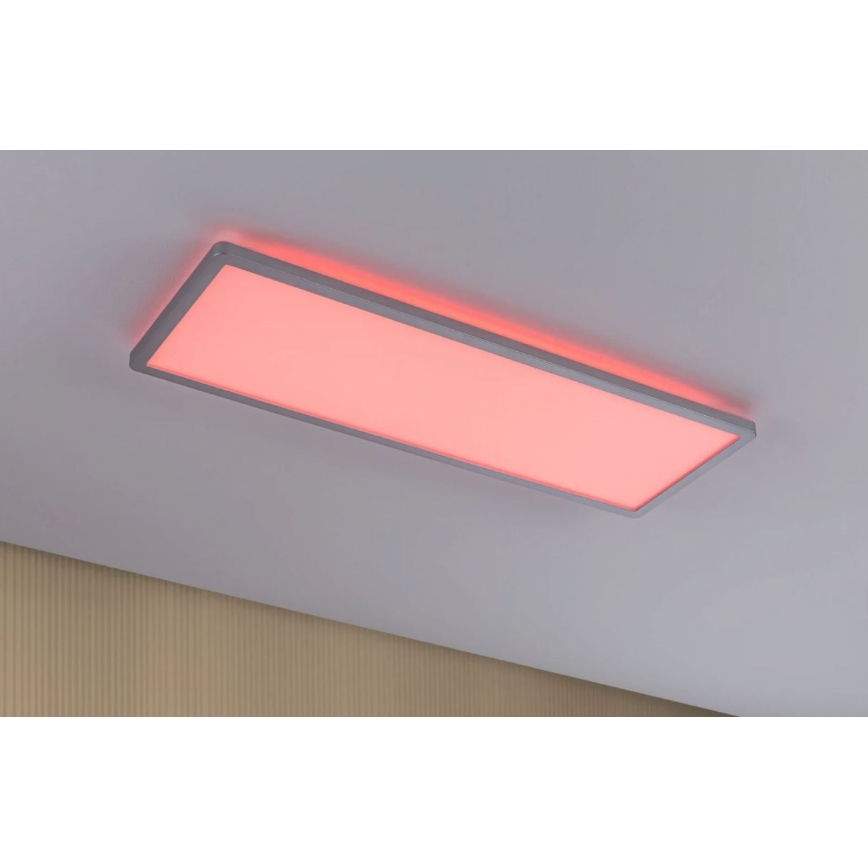 Paulmann 71020 - LED/20W RGBW Πάνελ dimming ATRIA 230V 4000K 20x58 cm + τηλεχειριστήριο