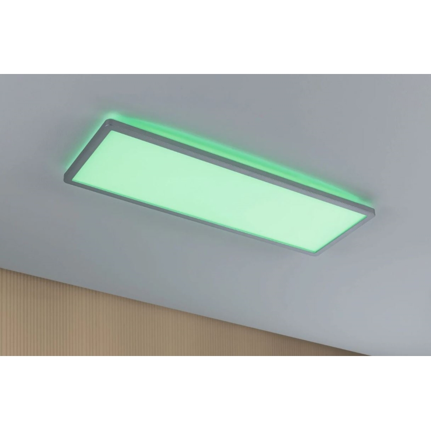 Paulmann 71020 - LED/20W RGBW Πάνελ dimming ATRIA 230V 4000K 20x58 cm + τηλεχειριστήριο