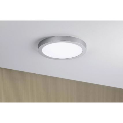 Paulmann 71023 - LED/22W Φωτιστικό οροφής ABIA 230V ματ χρώμιο