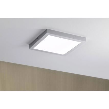 Paulmann 71024 - LED/22W Φωτιστικό οροφής ABIA 230V ματ χρώμιο