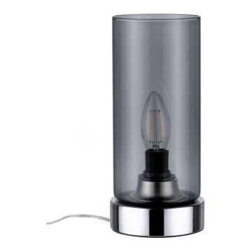 Paulmann 77056 - 1xE14/20W Επιτραπέζιο φωτιστικό αφής ντιμαριζόμενο PINJA 230V