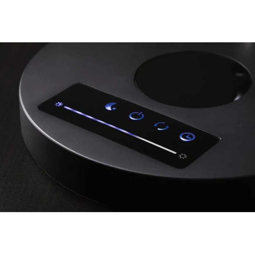 Paulmann 78010 - Επιτραπέζιο φωτιστικό αφής LED/11W Dimmable NUMIS 230V 2700/4000/6500K μαύρο