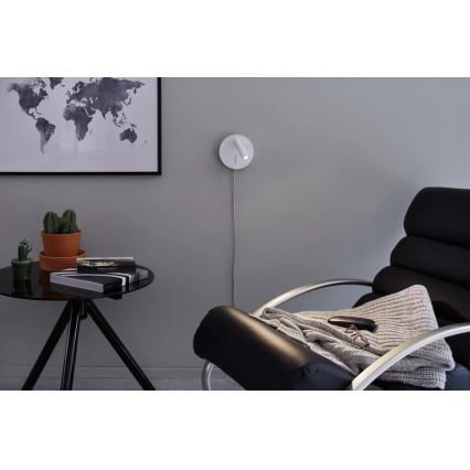 Paulmann 78917 - LED/3,2W Φωτιστικό τοίχου TABARI 230V λευκό