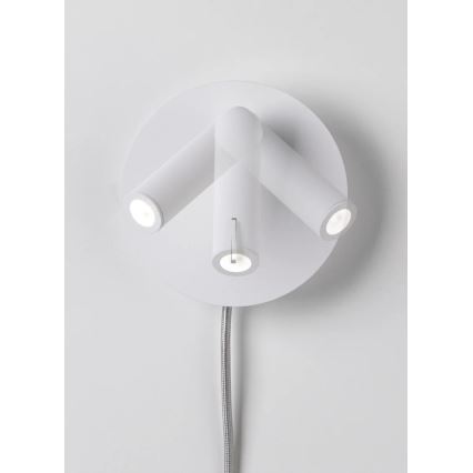 Paulmann 78917 - LED/3,2W Φωτιστικό τοίχου TABARI 230V λευκό
