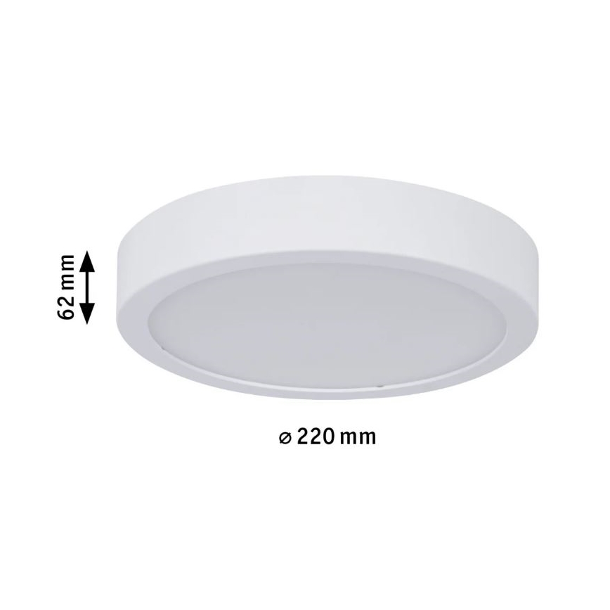Paulmann 78923 - LED/13W IP44 Φωτιστικό οροφής μπάνιου dimming AVIAR 230V