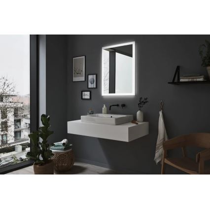 Paulmann 78951 - LED/22W IP44 Ρυθμιζόμενο θερμαινόμενο μπάνιο καθρέφτης με φωτισμό 230V