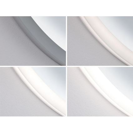 Paulmann 78952- LED/21W IP44 Dimmable φωτιζόμενος καθρέφτης μπάνιου με οπίσθιο φωτισμό MIRA 230V