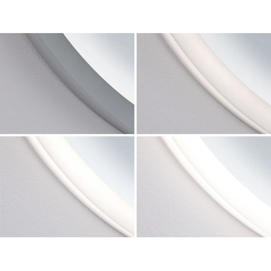 Paulmann 78952- LED/21W IP44 Dimmable φωτιζόμενος καθρέφτης μπάνιου με οπίσθιο φωτισμό MIRA 230V