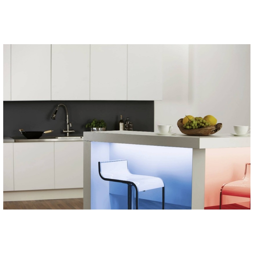 Paulmann 78979 - LED RGB/26W Dimmable ταινία SIMPLED 7,5m 230V + RC