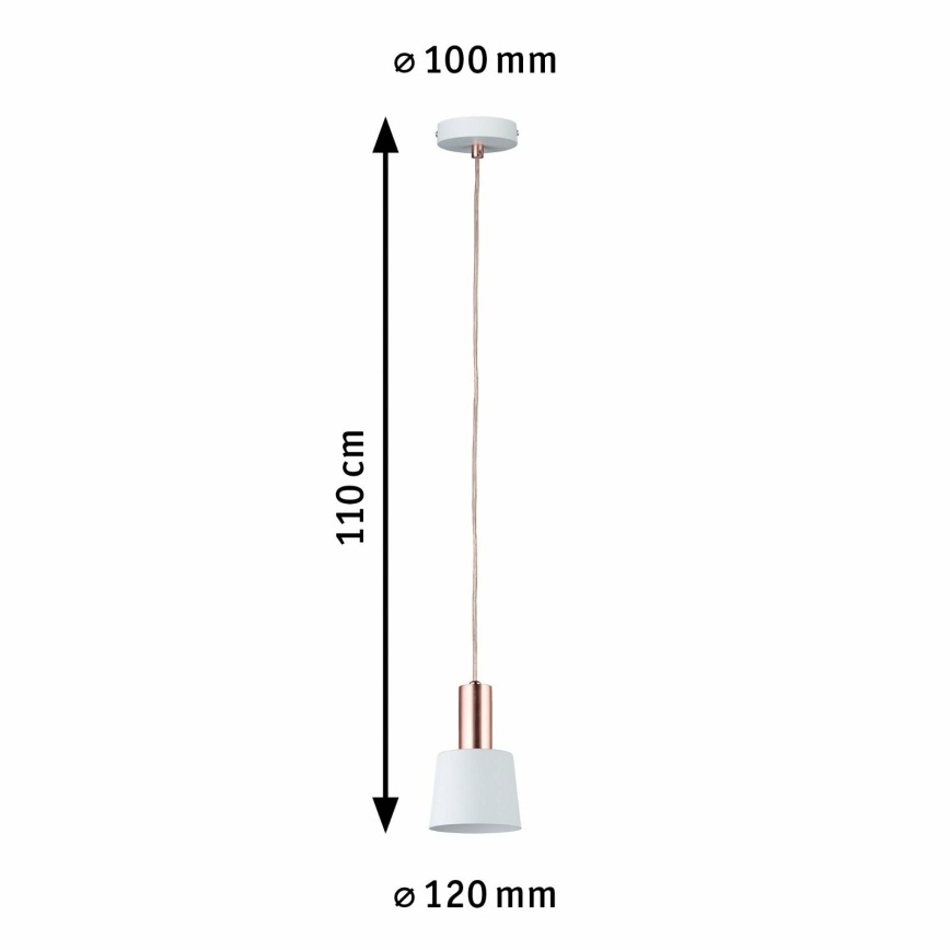 Paulmann 79656 - 1xE14/20W   Κρεμαστό φωτιστικό οροφής NEORDIC HALDAR 230V