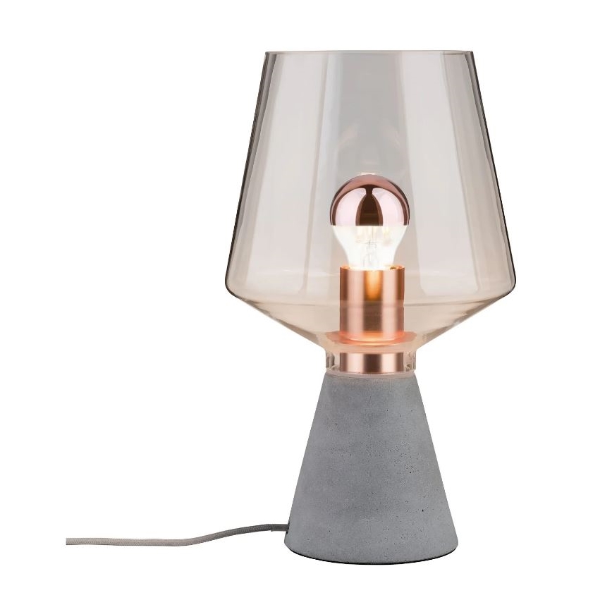 Paulmann 79665 - 1xE27/20W Eπιτραπέζια λάμπα NEORDIC YORIK 230V