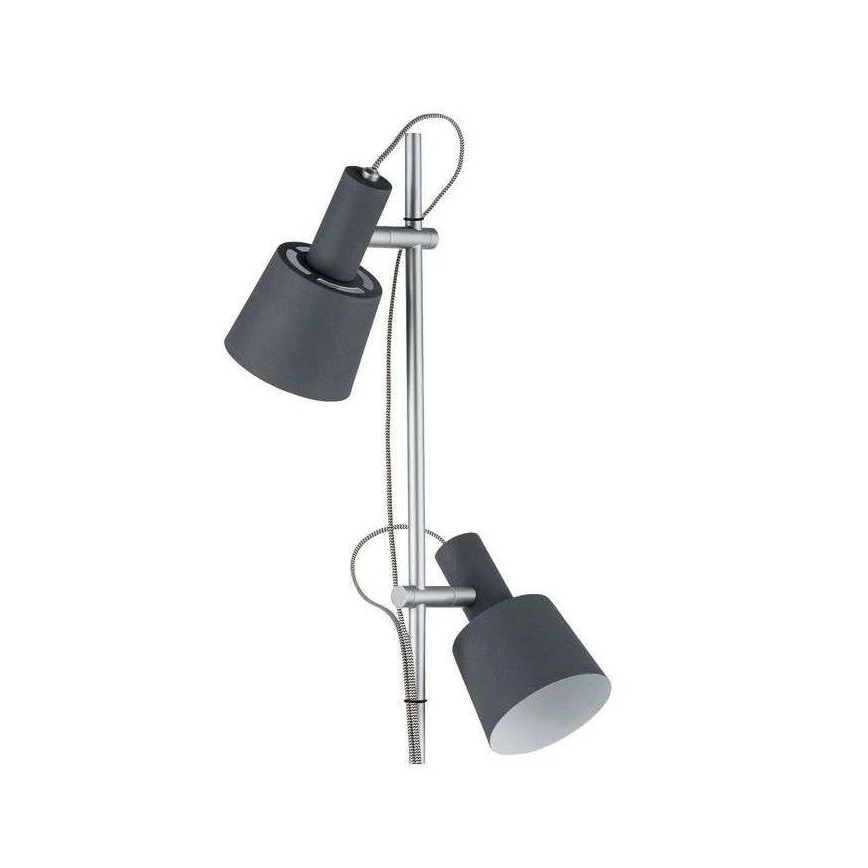 Paulmann 79690 - 2xE14/20W Επιδαπέδια λάμπα NEORDIC HALDAR 230V