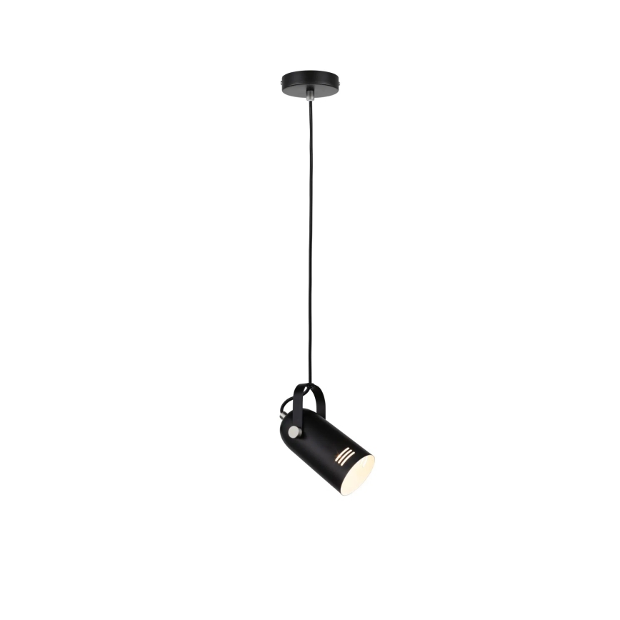 Paulmann 79766 - 1xE27/15W Κρεμαστό φωτιστικό με καλώδιο LAVEA 230V μαύρο