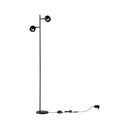 Paulmann 79775 - 2xLED/3W Επιδαπέδια λάμπα dimming PURIK PANE 230V