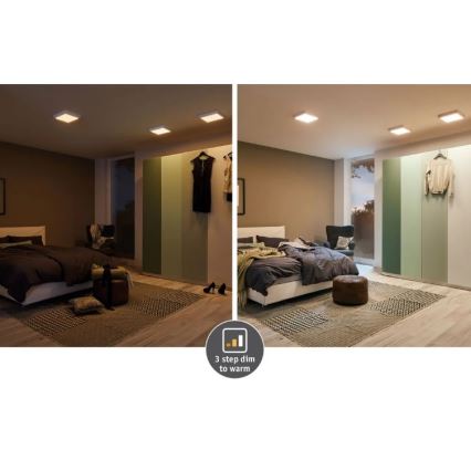 Paulmann 79794 - Φωτιστικό οροφής LED/13W CARPO 230V 2300/2500/3000K