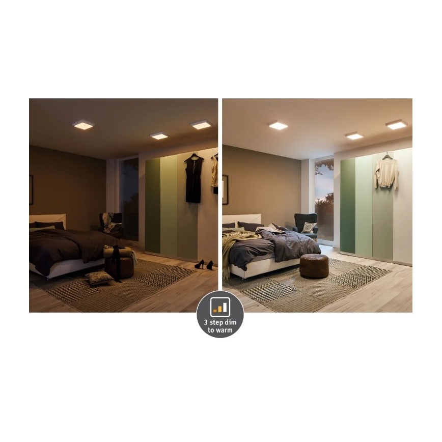 Paulmann 79794 - Φωτιστικό οροφής LED/13W CARPO 230V 2300/2500/3000K