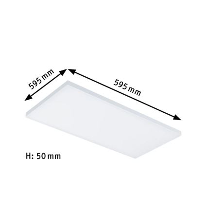 Paulmann 79827 - LED/15,5W Ρυθμιζόμενο φωτιστικό SMART VELORA 230V 2700-6500K