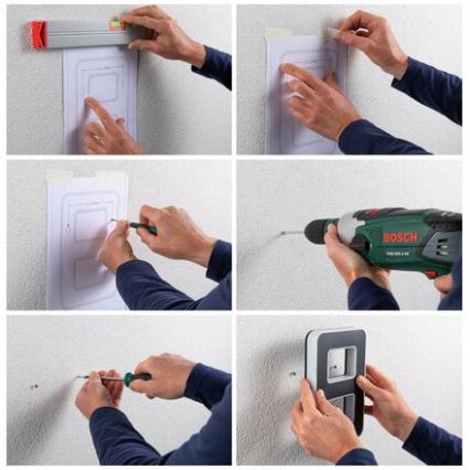 Paulmann 79842 - LED/0,2W IP44 Αριθμός οικίας ηλιακό φωτιστικό 1,2V 1500 mAh
