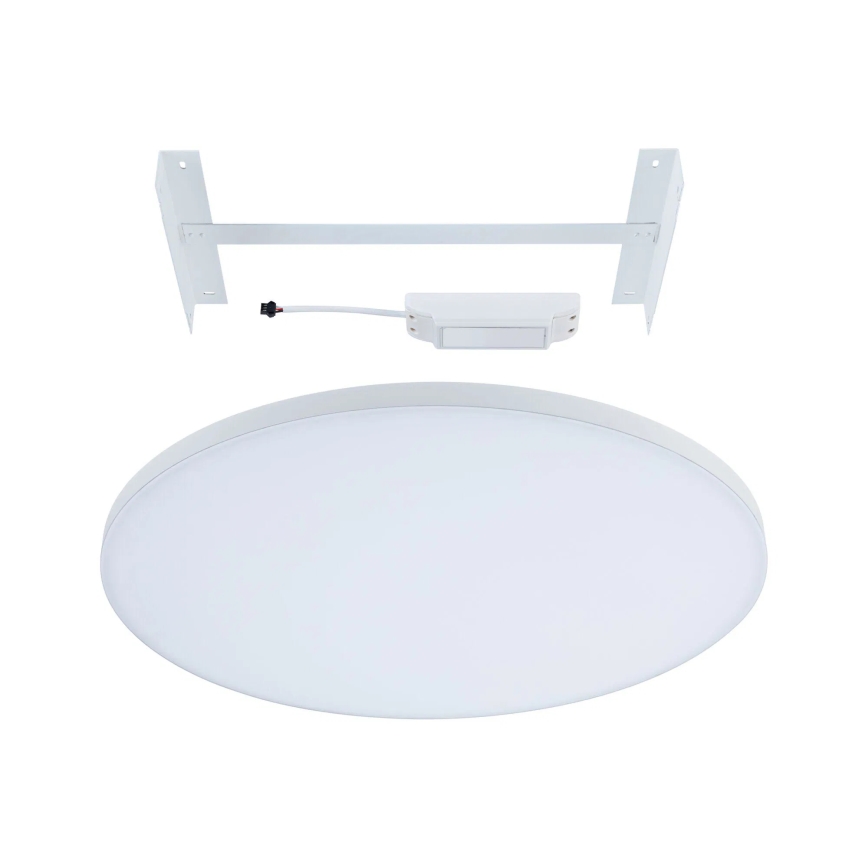 Paulmann 79894 - Φωτιστικό οροφής VELORA LED 38W, 230V, 3000/4000/6500K, διάμ. 60 cm, λευκό
