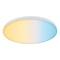 Paulmann 79895-LED/22W Ρυθμιζόμενο φωτιστικό οροφής SMART VELORA 230V 2700-6500K
