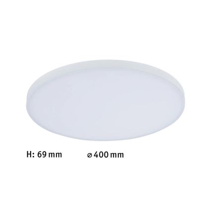 Paulmann 79897 - LED RGBW/22W Φωτιστικό οροφής dimming SMART VELORA 230V