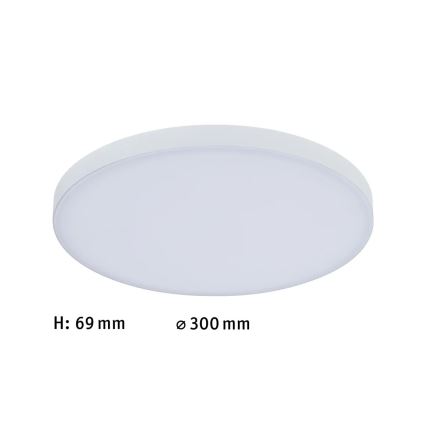 Paulmann 79899 - LED RGBW/16,5W Φωτιστικό οροφής dimming SMART VELORA 230V