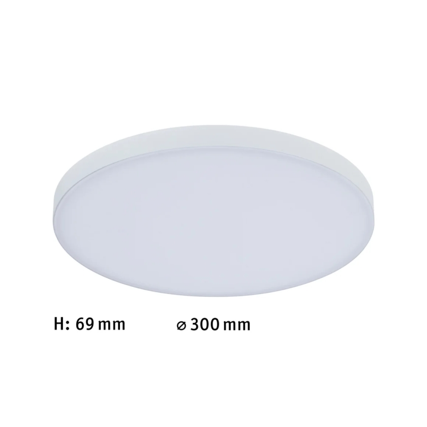 Paulmann 79899 - LED RGBW/16,5W Φωτιστικό οροφής dimming SMART VELORA 230V