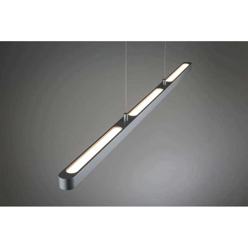 Paulmann 79900 - LED/42W Dimmable κρεμαστό φωτιστικό οροφής ράγα LENTO 230V ματ χρώμιο