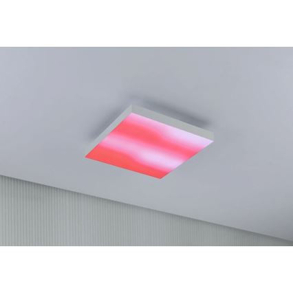 Paulmann 79904 - LED/13,2W RGBW Ρυθμιζόμενο φωτιστικό οροφής VELORA 230V 3000-6500K + τηλεχειριστήριο