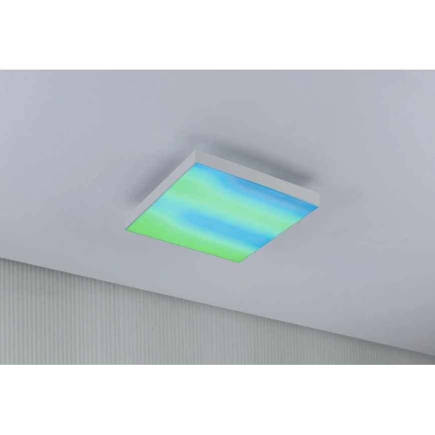 Paulmann 79904 - LED/13,2W RGBW Ρυθμιζόμενο φωτιστικό οροφής VELORA 230V 3000-6500K + τηλεχειριστήριο