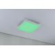 Paulmann 79904 - LED/13,2W RGBW Φωτιστικό οροφής dimming VELORA 230V 3000-6500K + τηλεχειριστήριο