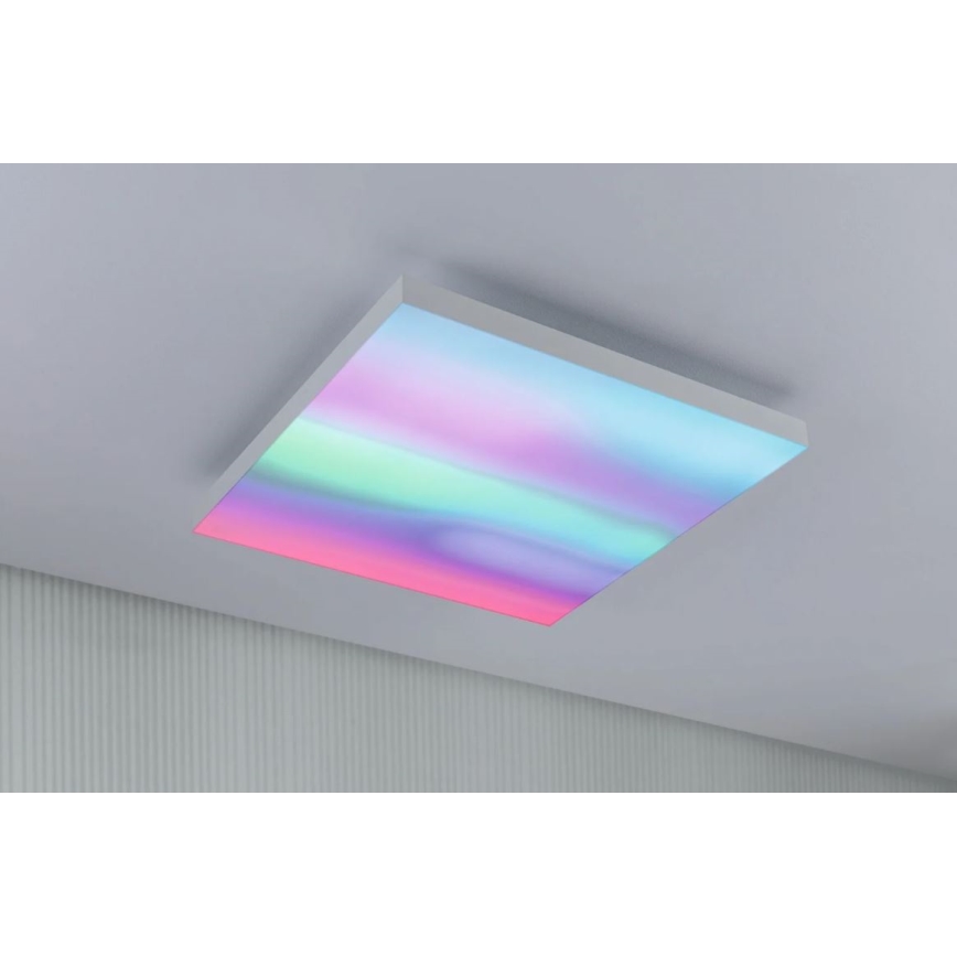 Paulmann 79905 - LED/19W RGBW Φωτιστικό οροφής dimming VELORA 230V 3000-6500K + τηλεχειριστήριο