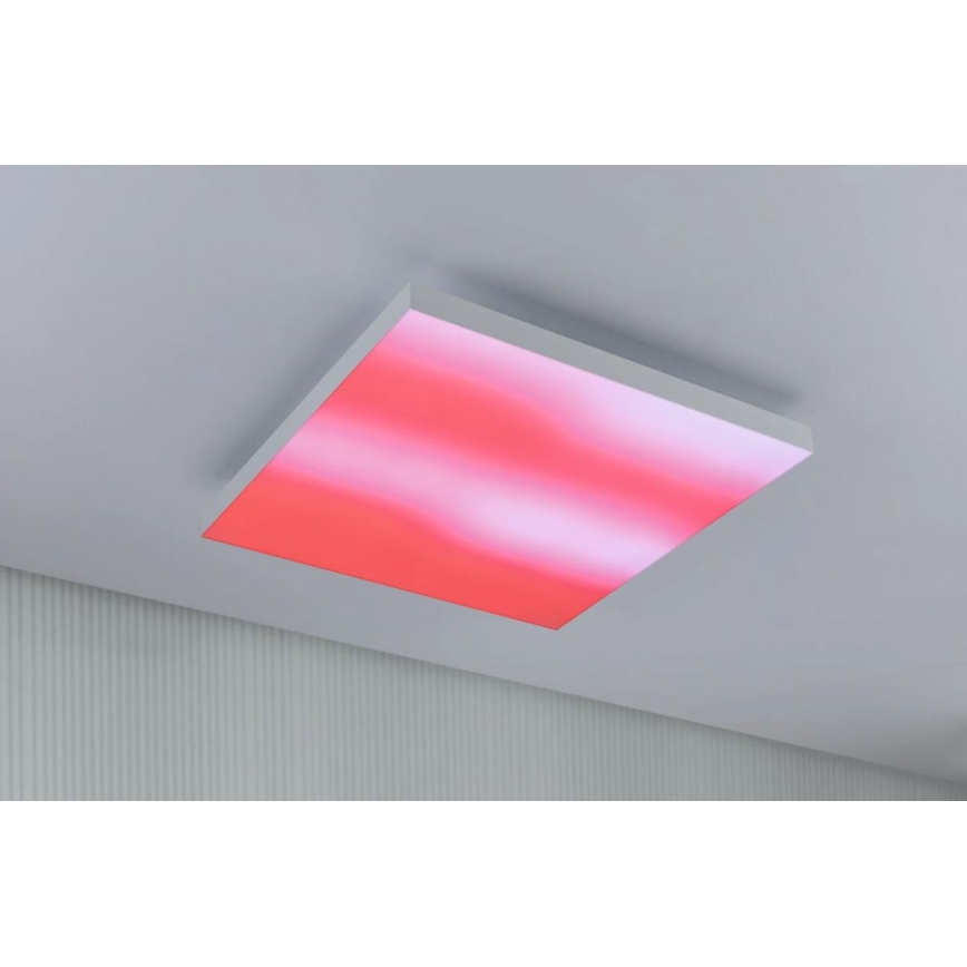 Paulmann 79905 - LED/19W RGBW Φωτιστικό οροφής dimming VELORA 230V 3000-6500K + τηλεχειριστήριο