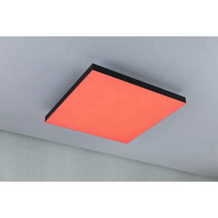 Paulmann 79908 - LED/19W RGBW Ρυθμιζόμενο φωτιστικό οροφής VELORA 230V 3000-6500K + τηλεχειριστήριο