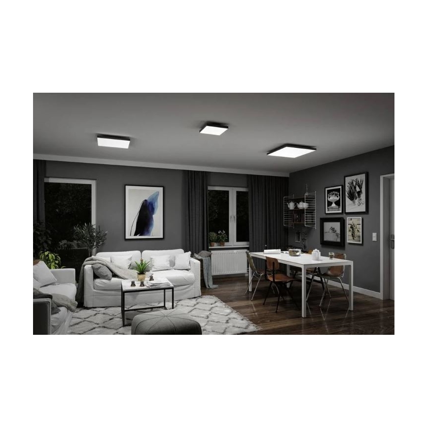 Paulmann 79908 - LED/19W RGBW Φωτιστικό οροφής dimming VELORA 230V 3000-6500K + τηλεχειριστήριο