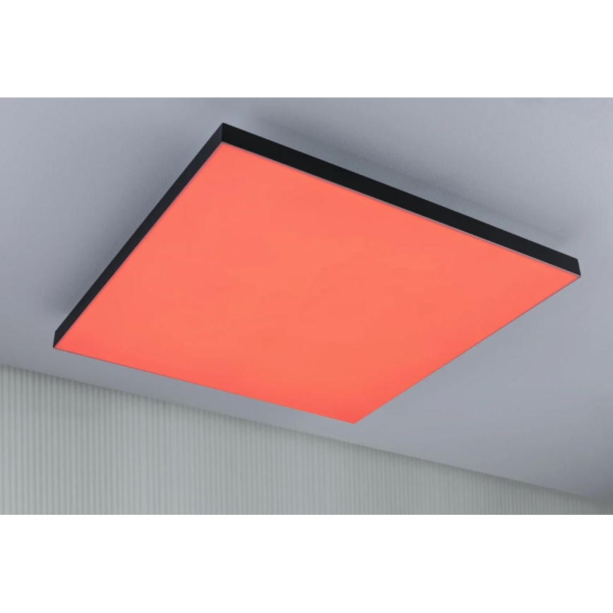 Paulmann 79909 - LED/31W RGBW Ρυθμιζόμενο φωτιστικό οροφής VELORA 230V 3000-6500K + τηλεχειριστήριο
