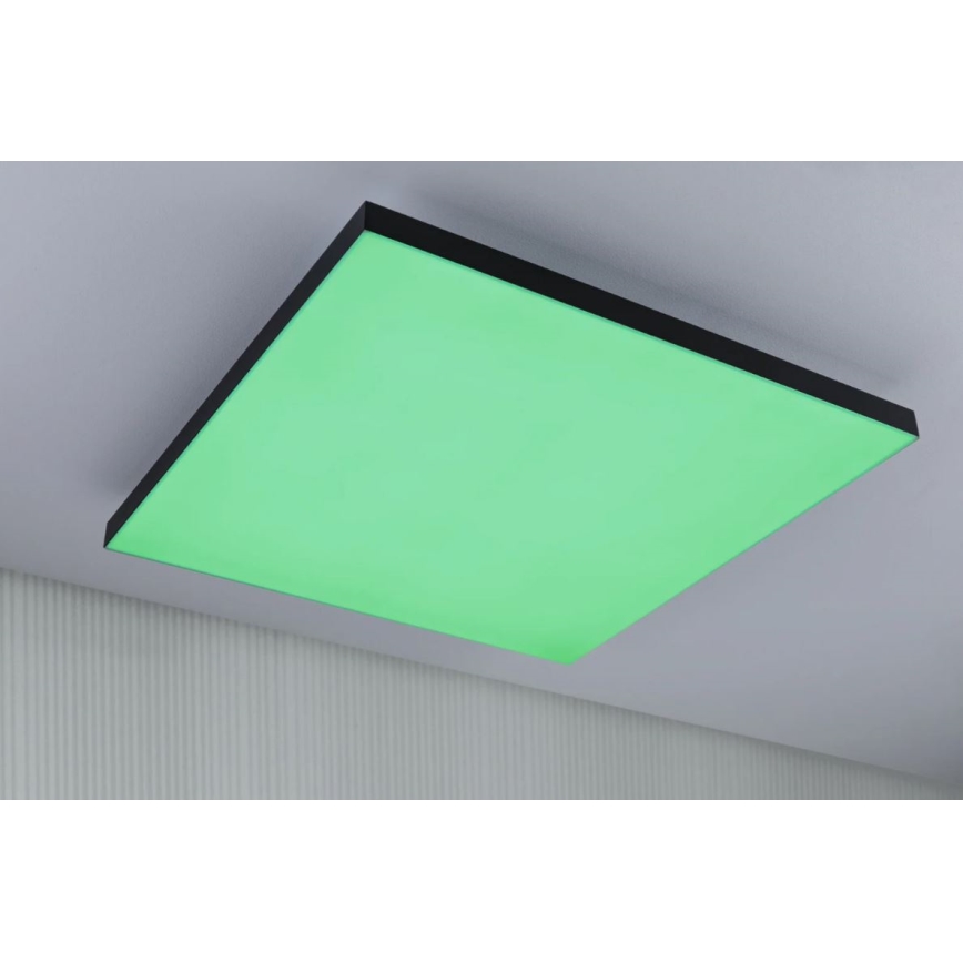 Paulmann 79909 - LED/31W RGBW Ρυθμιζόμενο φωτιστικό οροφής VELORA 230V 3000-6500K + τηλεχειριστήριο