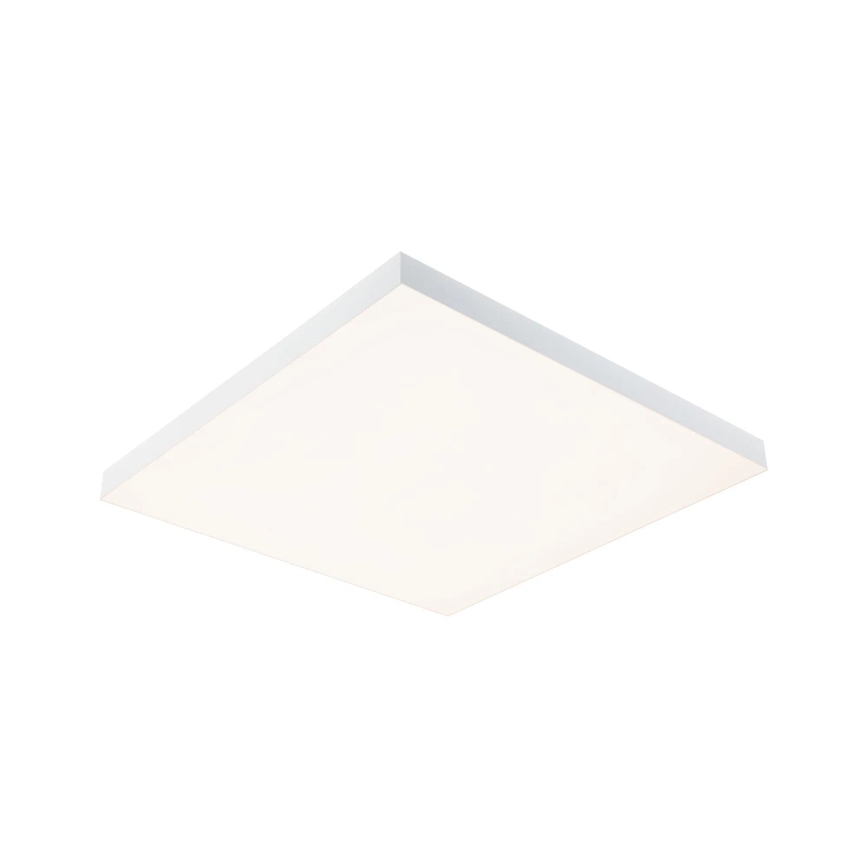 Paulmann 79910 - LED/31W RGBW Ρυθμιζόμενο φωτιστικό οροφής LORIA 230V 3000-6500K 59,5x59,5 cm λευκό + τηλεχειριστήριο