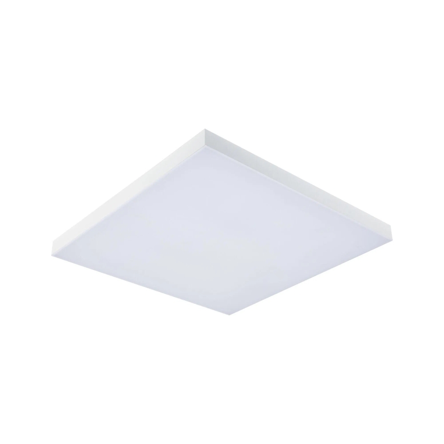 Paulmann 79910 - LED/31W RGBW Ρυθμιζόμενο φωτιστικό οροφής LORIA 230V 3000-6500K 59,5x59,5 cm λευκό + τηλεχειριστήριο